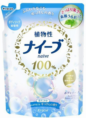 

NaÃ¯ve Naive Savon by Kracie Refill(420 ml)