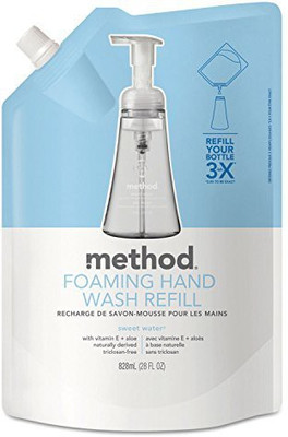 

Method Foaming Hand Wash Refill Pouch, Sweet Water, 28 oz(784 g)