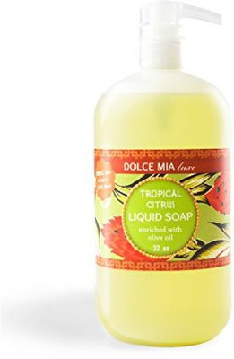 

Dolce Mia Mia Tropical Citrus Natural Liquid Soap 32 oz. Refill(66.64 g)