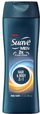 

Suave Men's Hair & Body in 1 1 Pack of 6(355 ml, Pack of 6)