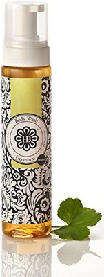 

HollyBeth Organics Geranium Foaming Face + Body Wash(200 ml)