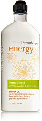 

Bath & Body Works Bath and Body Works Aromatherapy & Foam Bath Energy Lemon Zest(295 ml)