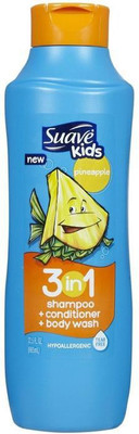 

Suave Kids 3 In 1 Shampoo, Conditioner & Bodywash - Pineapple(665 ml)