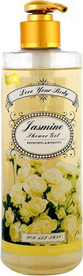 

Love Your Body Refreshing & Romantic Jasmine Shower Gel (Made In UK)(500 ml)
