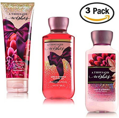 

Bath & Body Works Thousand Wishes - 3 Piece Gift Set(226 ml, Pack of 3)