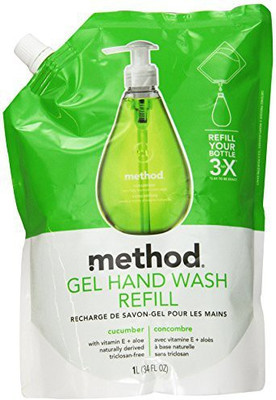 Method Gel Hand Wash Refill Pouch - Cucumber - 34 oz(952 g)