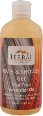 Terrai Tea Tree Essential Oil Shower Gel(300 ml)