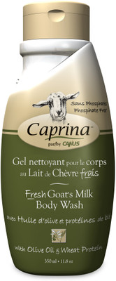 

Caprina Body Wash with Olive Oil & Wheat Protein(350 ml)
