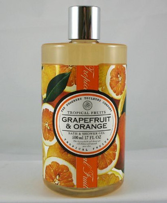 

Asquith & Somerset_Tropical Fruits Grapefruit & Orange Bath and Shower Gel(500 ml)