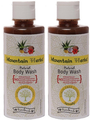

Mountain Herbs Natural Body Wash(600 ml, Pack of 2)