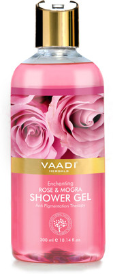 

Vaadi Herbals Enchanting Rose & Mogra Shower Gel(300 ml)