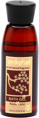 

Vrikshali Bath Gel Neem Tulsi(100 ml)