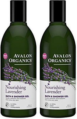 

Avalon Organics Lavender Bath and Shower Gel(Pack of 2)(355 ml, Pack of 2)