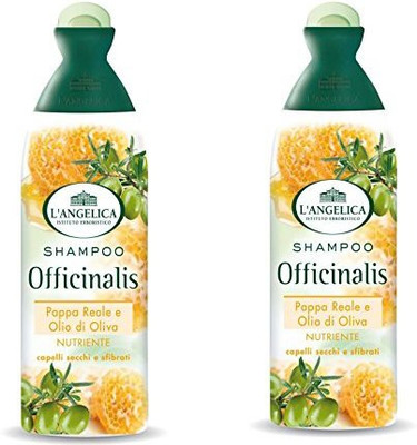 

L'Angelica Officinalis Nourishing Shampoo With Royal Jelly And Olive Oil -Pack Of 2(250 ml, Pack of 2)