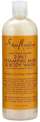 

Shea Moisture Raw Shea Butter 2-in-1 Foaming Milk & Body Wash - 16 oz(437 ml)