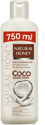 

Natural Honey Coconut Oil Shower Bath Gel(750 ml)