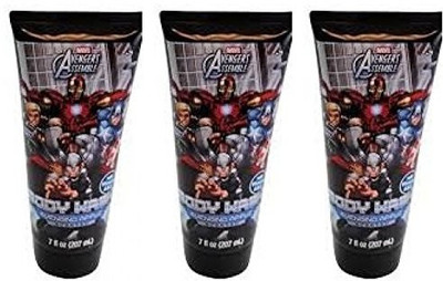 

Marvel Avengers Body Wash Avenging Apple Flavor (Pack Of 3)(177.42 ml, Pack of 3)