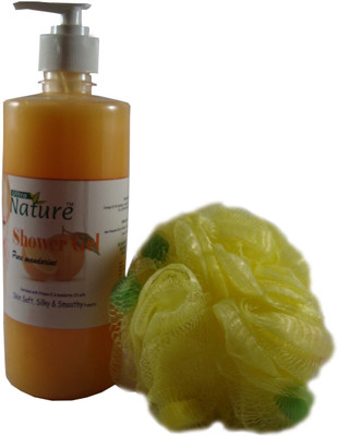 

Ultra Nature Pure Mandarine Shower Gel With Loofah(500 ml)
