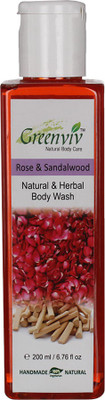 

Greenviv Natural Rose & Sandalwood Body Wash(200 ml)