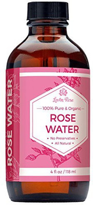 

Leven Rose TRUSTED Rose Water - 100% Organic Natural Moroccan Rosewater (Chemical Free) - 4 oz(112 g)