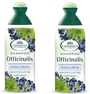 

L'Angelica Officinalis Shampoo Sebum - Regulating With Nettle And Myrtle -Pack Of 2(250 ml, Pack of 2)