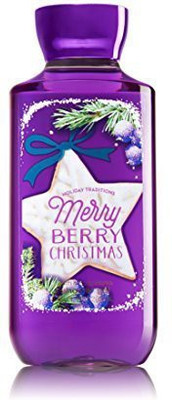 

Bath & Body Works Shea Vitamin E Shower Gel Merry Berry Christmas(295 ml)