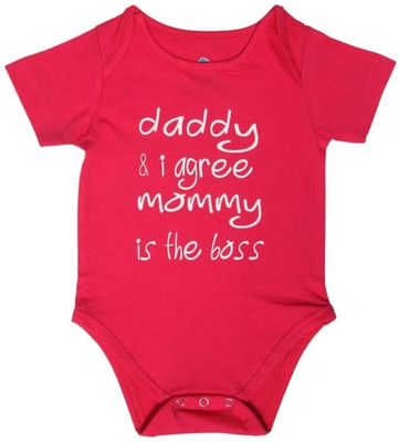 Blue Bus Store Slogan T-Shirts Baby Boys Pink Bodysuit Blue Bus Store Slogan T-Shirts Baby Boys Pink Bodysuit