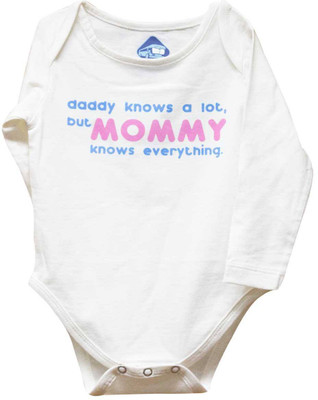 

Blue Bus Store Baby Boys & Baby Girls White Bodysuit