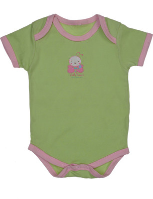 

Indirang Baby Boys & Baby Girls Green Bodysuit