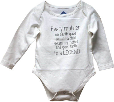 

Blue Bus Store Baby Boys & Baby Girls White Bodysuit