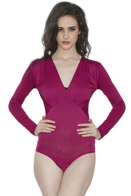

Divaat Women's Pink Bodysuit