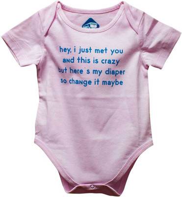 

Blue Bus Store Baby Boys & Baby Girls Pink Bodysuit
