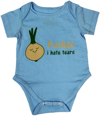 

Blue Bus Store Slogan T-Shirts Baby Boys Blue Bodysuit