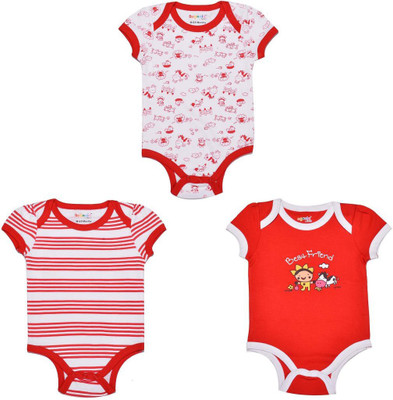 

Begonia Baby Girls Red Bodysuit