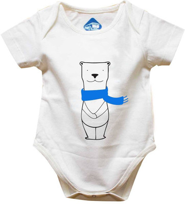 

Blue Bus Store Baby Boys & Baby Girls White Bodysuit