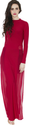 

Divaat Women's Maroon Bodysuit