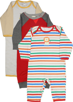 

Indirang Baby Boys & Baby Girls Multicolor Bodysuit