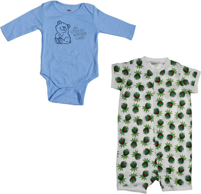 

Indirang Baby Boys & Baby Girls Multicolor Bodysuit