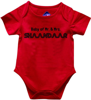 

Blue Bus Store Baby Boys & Baby Girls Red Bodysuit