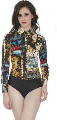 

Divaat Women's Multicolor Bodysuit