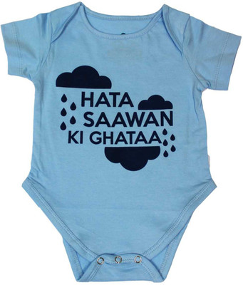 

Blue Bus Store Slogan T-Shirts Baby Boys Blue Bodysuit
