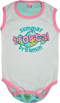 33% OFF on Myfaa Baby Girls White, Green Bodysuit 33% OFF on Myfaa Baby Girls White, Green Bodysuit
