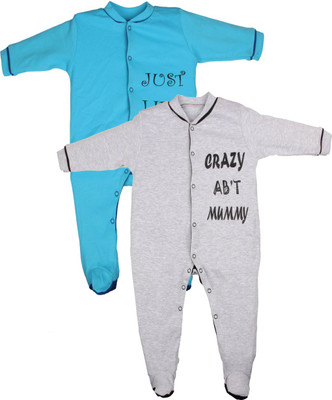 36% OFF on Gkidz Baby Boys Blue, Grey Sleepsuit 36% OFF on Gkidz Baby Boys Blue, Grey Sleepsuit