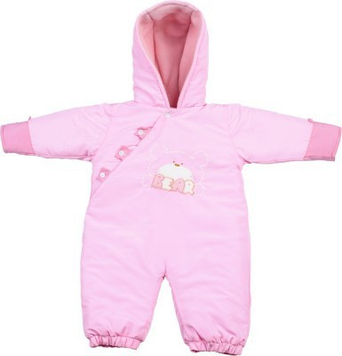 24% OFF on Tillu Pillu Romper For Girls Casual Solid Polyester(Pink) 24% OFF on Tillu Pillu Romper For Girls Casual Solid Polyester(Pink)