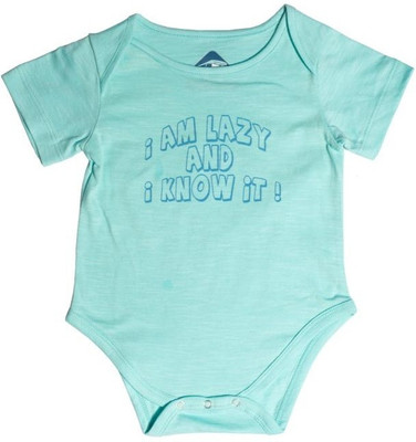 Blue Bus Store SLOGAN T-SHIRTS Baby Boys Blue Bodysuit