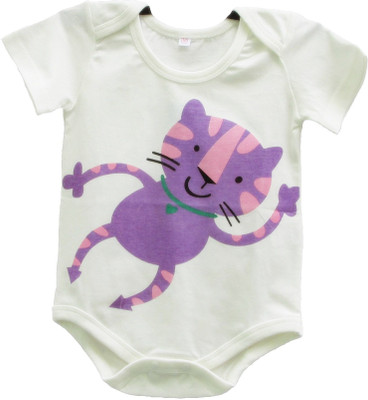 The Tickle Toe Baby Girls White Bodysuit The Tickle Toe Baby Girls White Bodysuit