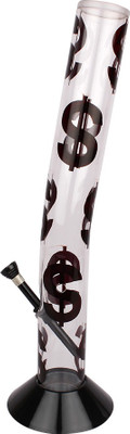 

pegs'N'pipes Bong(Black, Clear, 15 mm)
