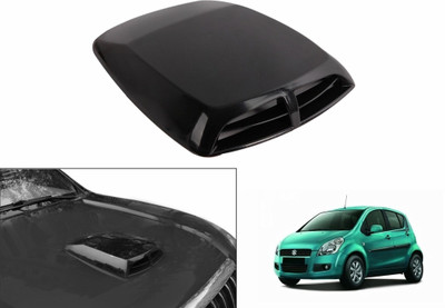 

Speedwav Car Double Vent Air Intake-Black-Maruti Ritz Bonnet Scoop