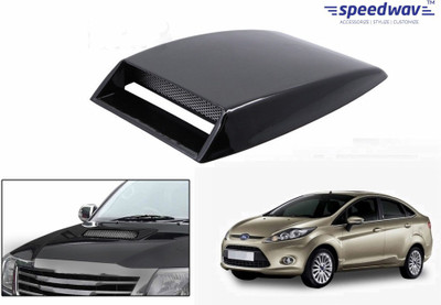 

Speedwav Car Turbo Style Air Intake Black-Ford Fiesta Bonnet Scoop