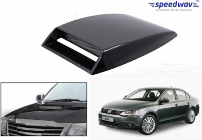Speedwav Car Turbo Style Air Intake Black-Volkswagen Jetta Bonnet Scoop available at flipkart for Rs.348
